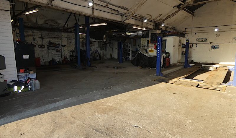 Garage For Sale Stoke-On-Trent Entrance to workshop