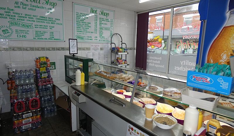 Sandwich Shop For Sale Stretford Menu