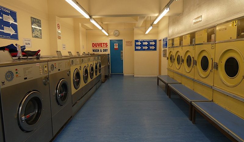 Coin Operated Laundrette For Sale Bebington Wirral Shop Floor