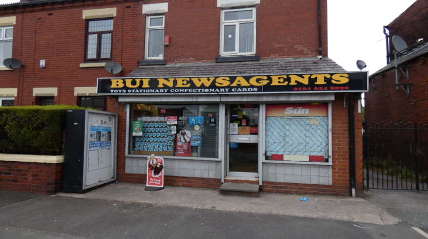 Freehold Newsagents for sale Oldham