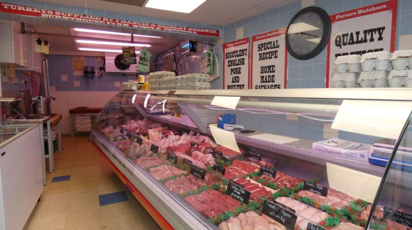 ID2890 Traditional Butchers For Sale In Bramhall - Counter View