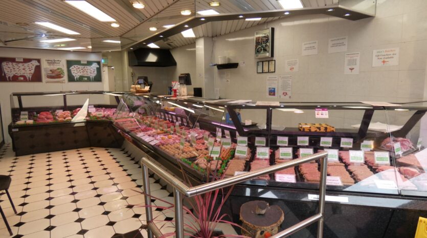 ID2893 Freehold Butchery For Sale Preston - Front of Meat Counter View