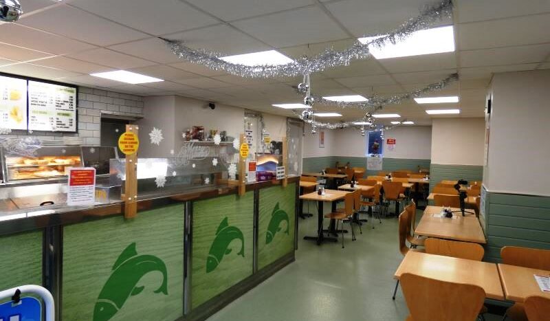 ID2951 Leasehold Chippy For Sale Wigan - Inside Seating